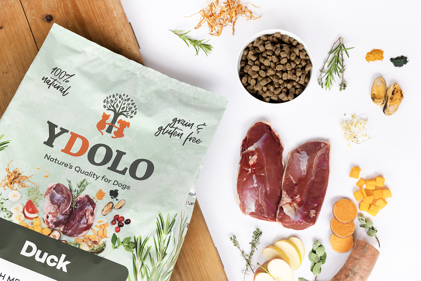 YDOLO Healthy & Pure pardilihaga- Monoproteiin - Image 2