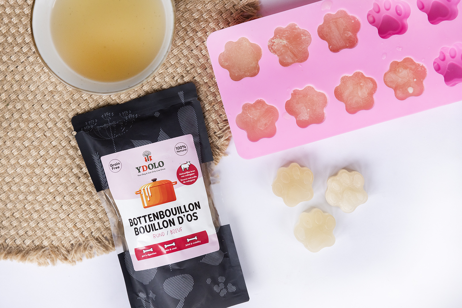 YDOLO orgaaniline veisepuljong BIO, 230ml. - Image 3